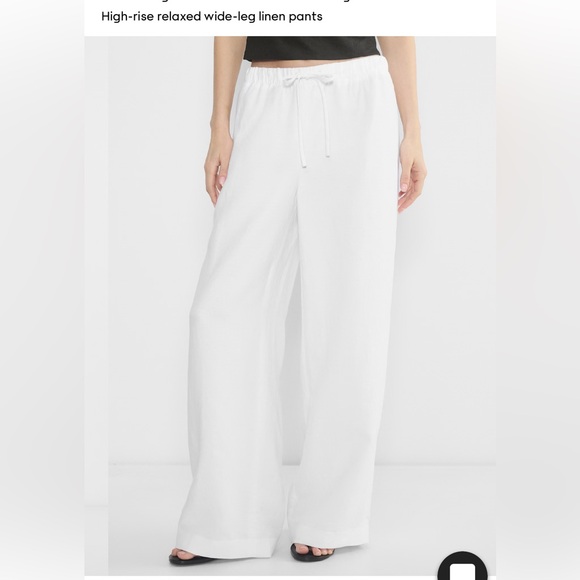 Aritzia Pants - ARITZIA LODGE LINEN PANT SIZE M